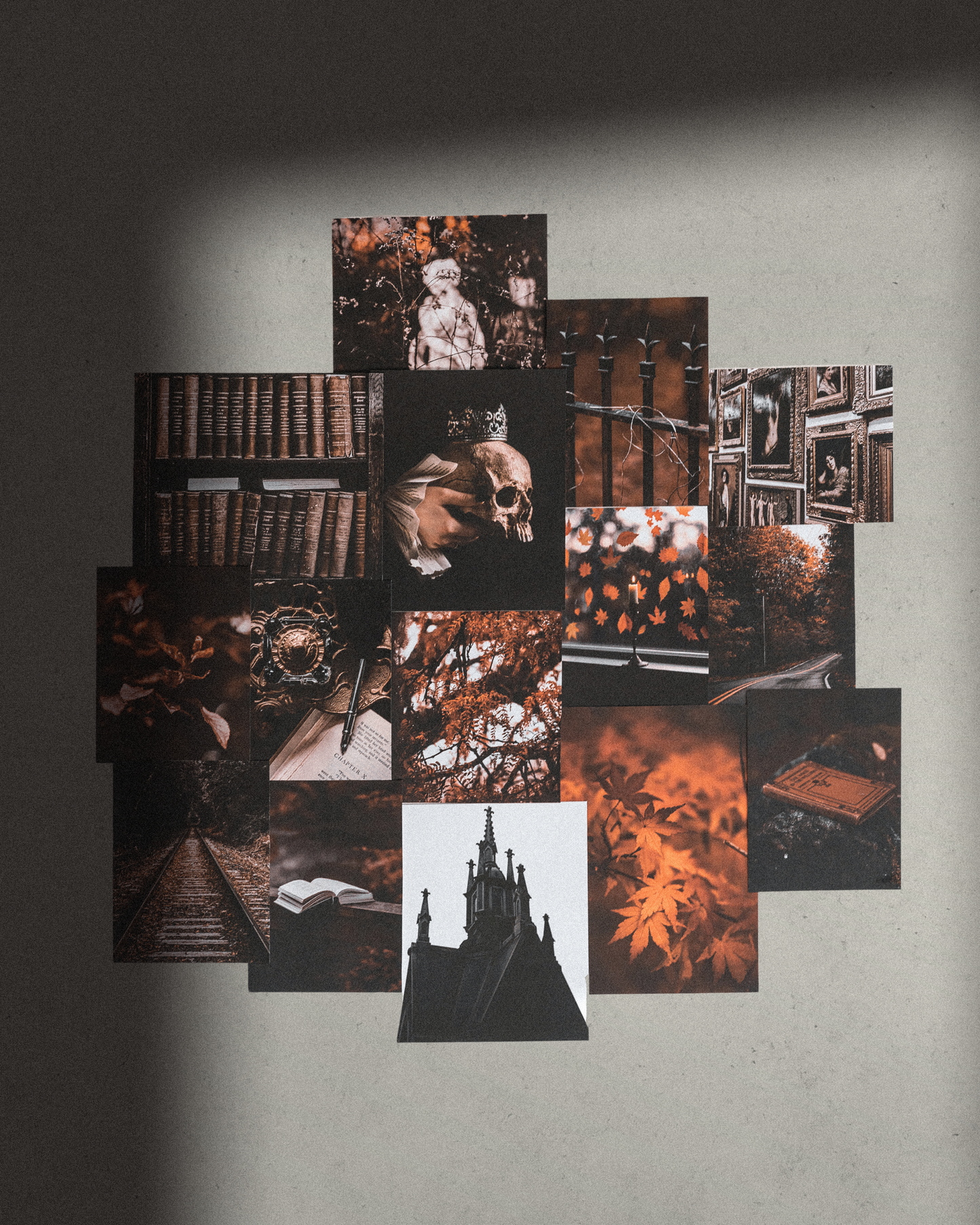 Autumn Academia Collage Wall