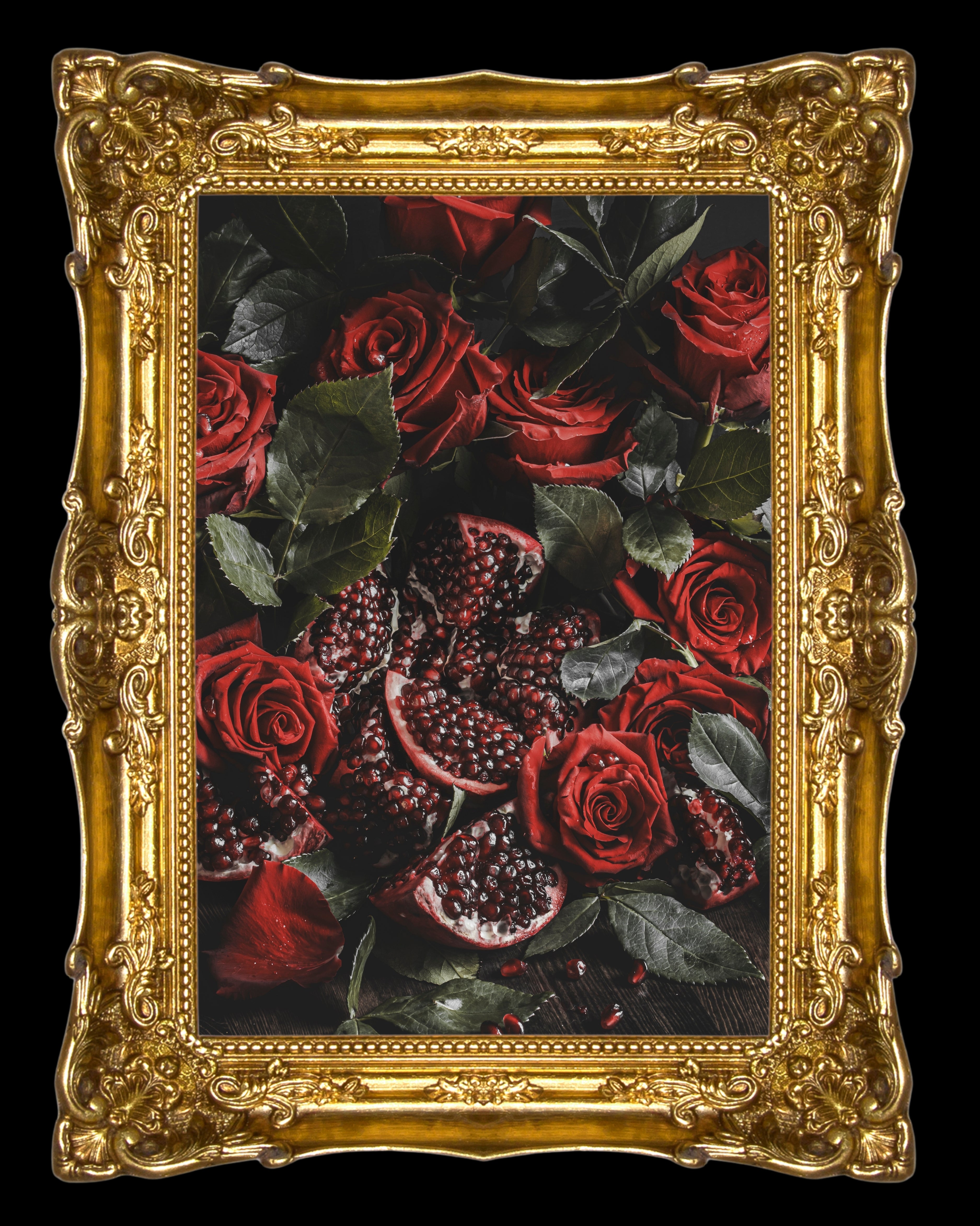 Flowers From The Underworld - Gold Foil Sticker