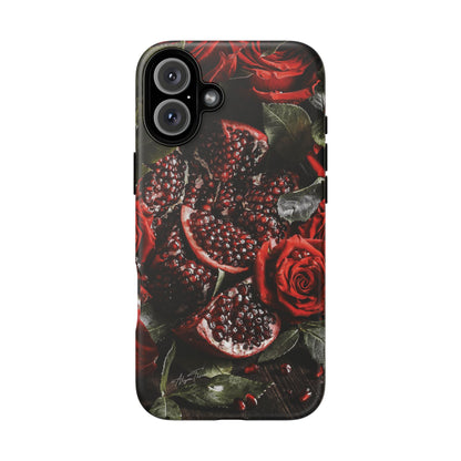 The Satin Matte Phone Case - Flowers From The Underworld