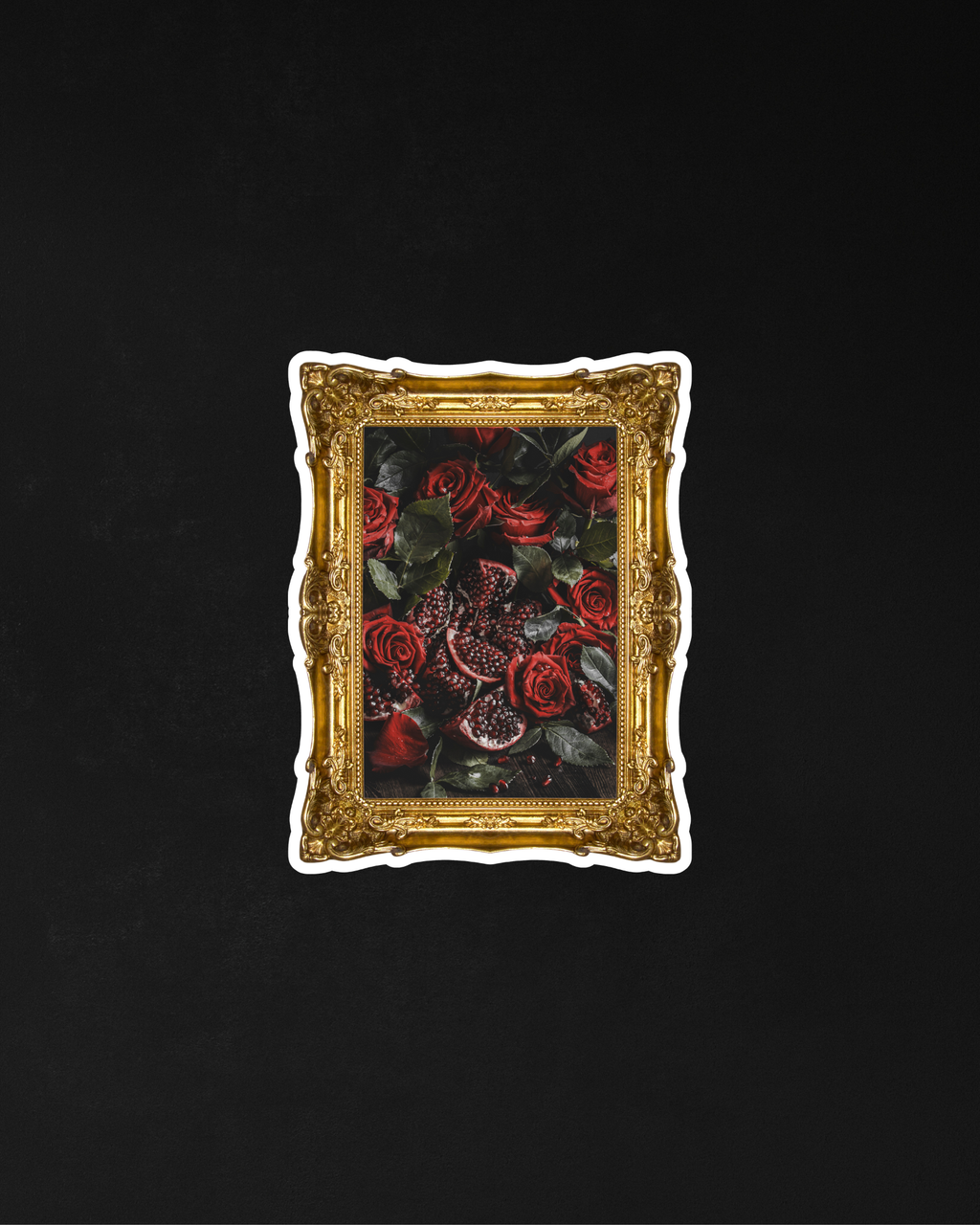 Flowers From The Underworld - Gold Foil Sticker