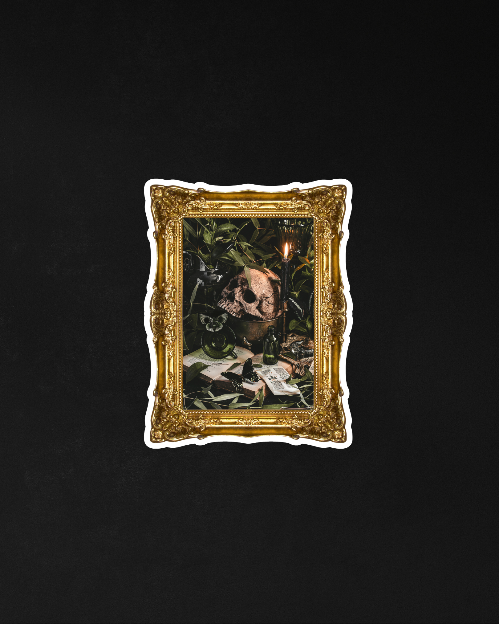 Poison Study - Gold Foil Sticker
