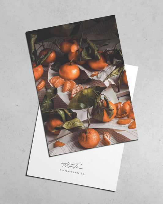 CITRUS SYMPHONY | POSTCARD