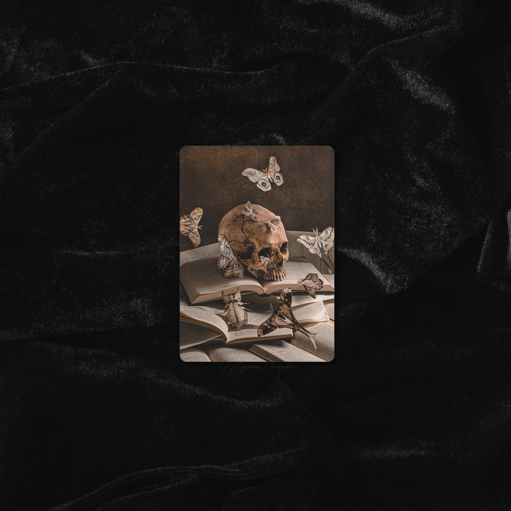 BURY ME IN THE LIBRARY | TRADING CARD PRINT