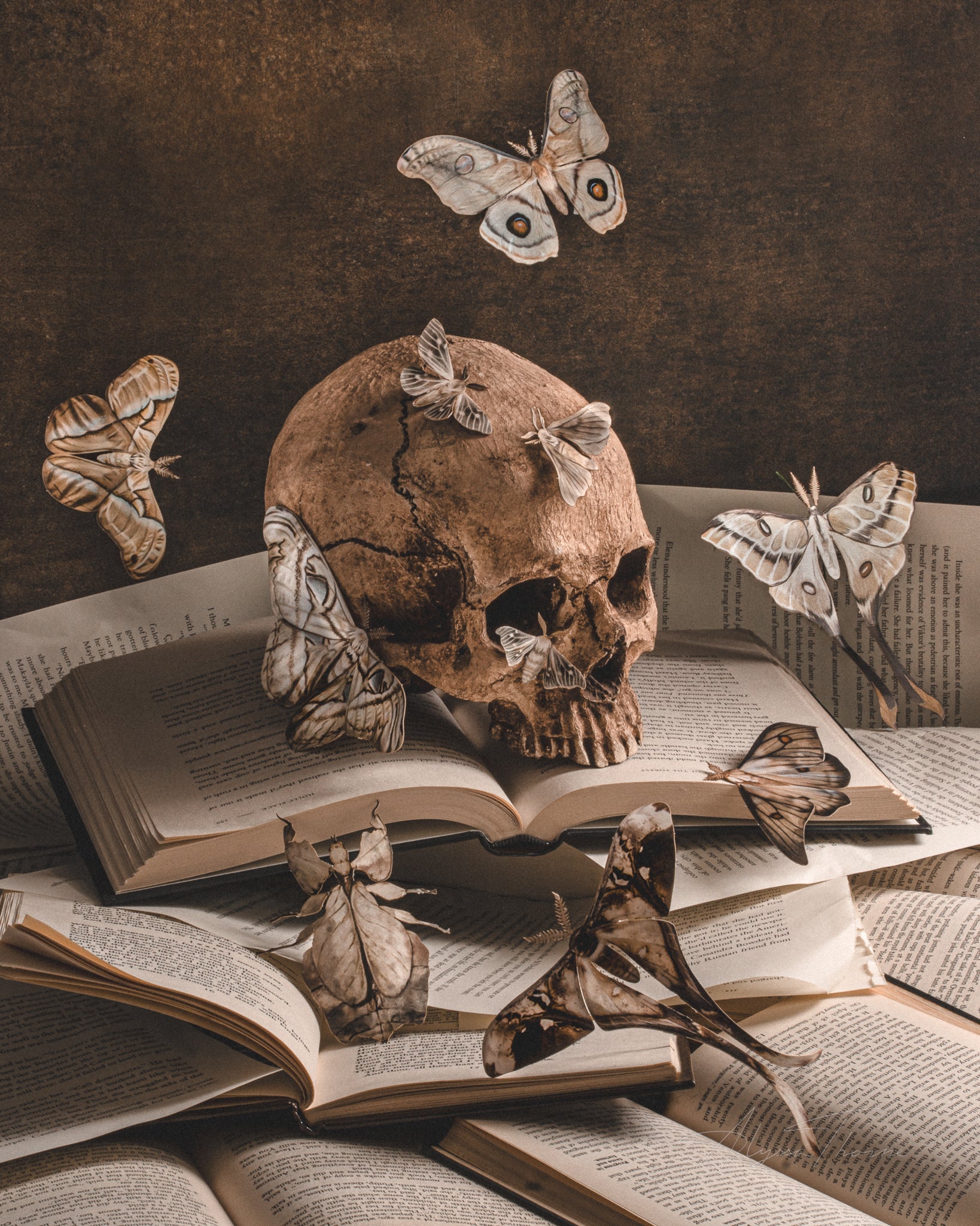 Bury Me In The Library - Fine Art Prints