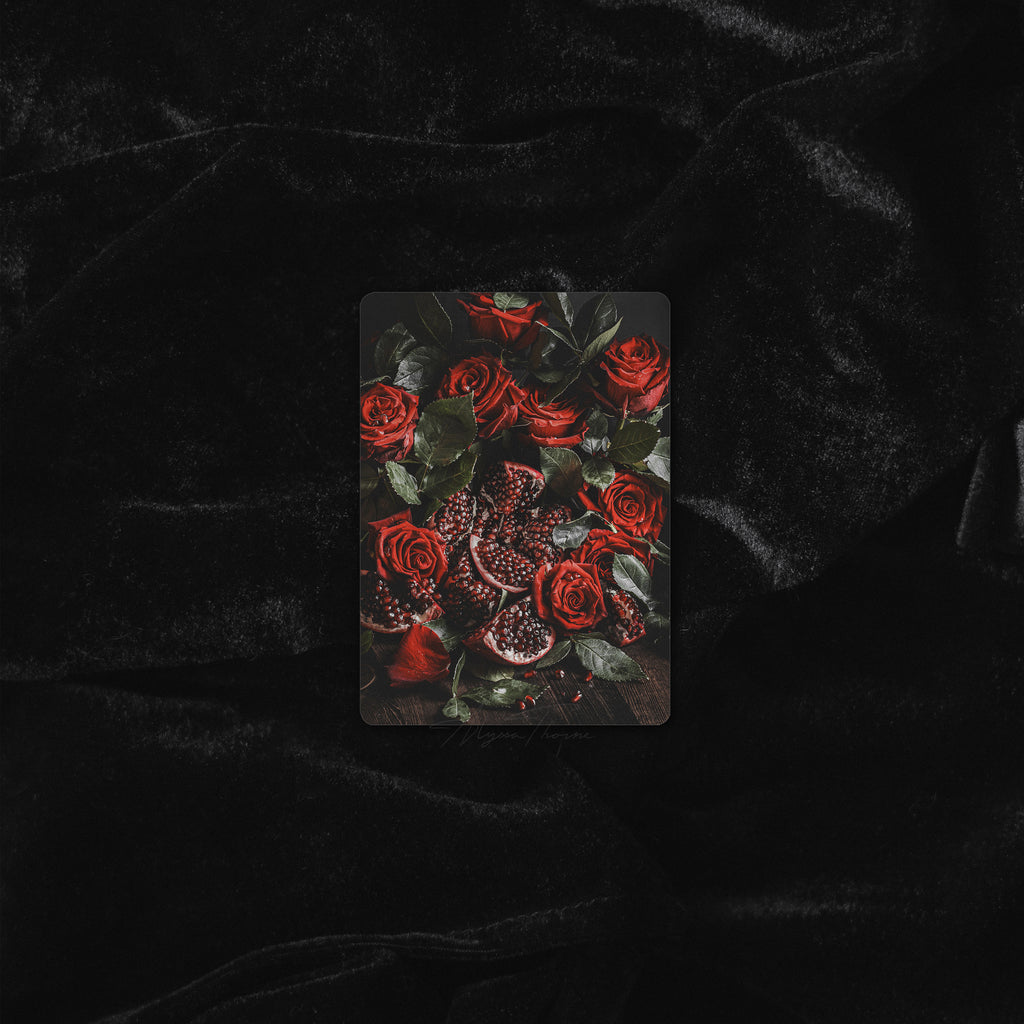 FLOWERS FROM THE UNDERWORLD | TRADING CARD PRINT