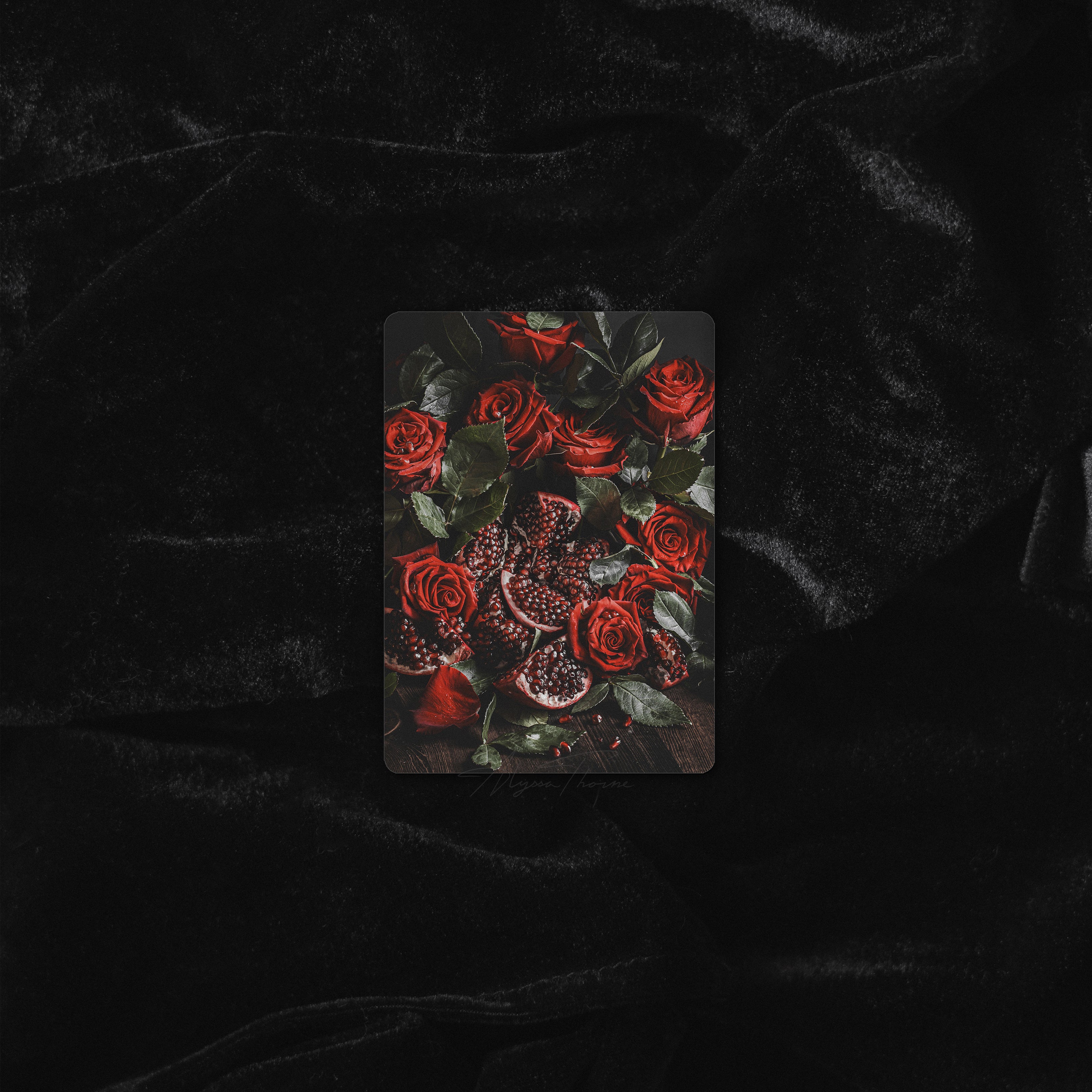 FLOWERS FROM THE UNDERWORLD | TRADING CARD PRINT