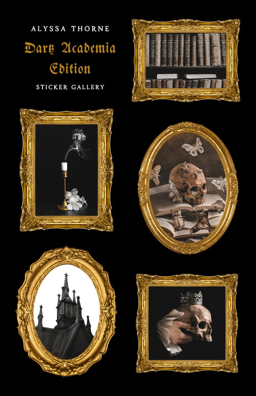 Sticker Gallery - Dark Academia Edition