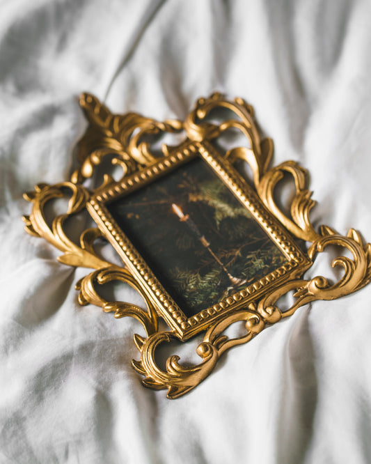 A Gilded Year - Antique Cast Iron Frame 1/1