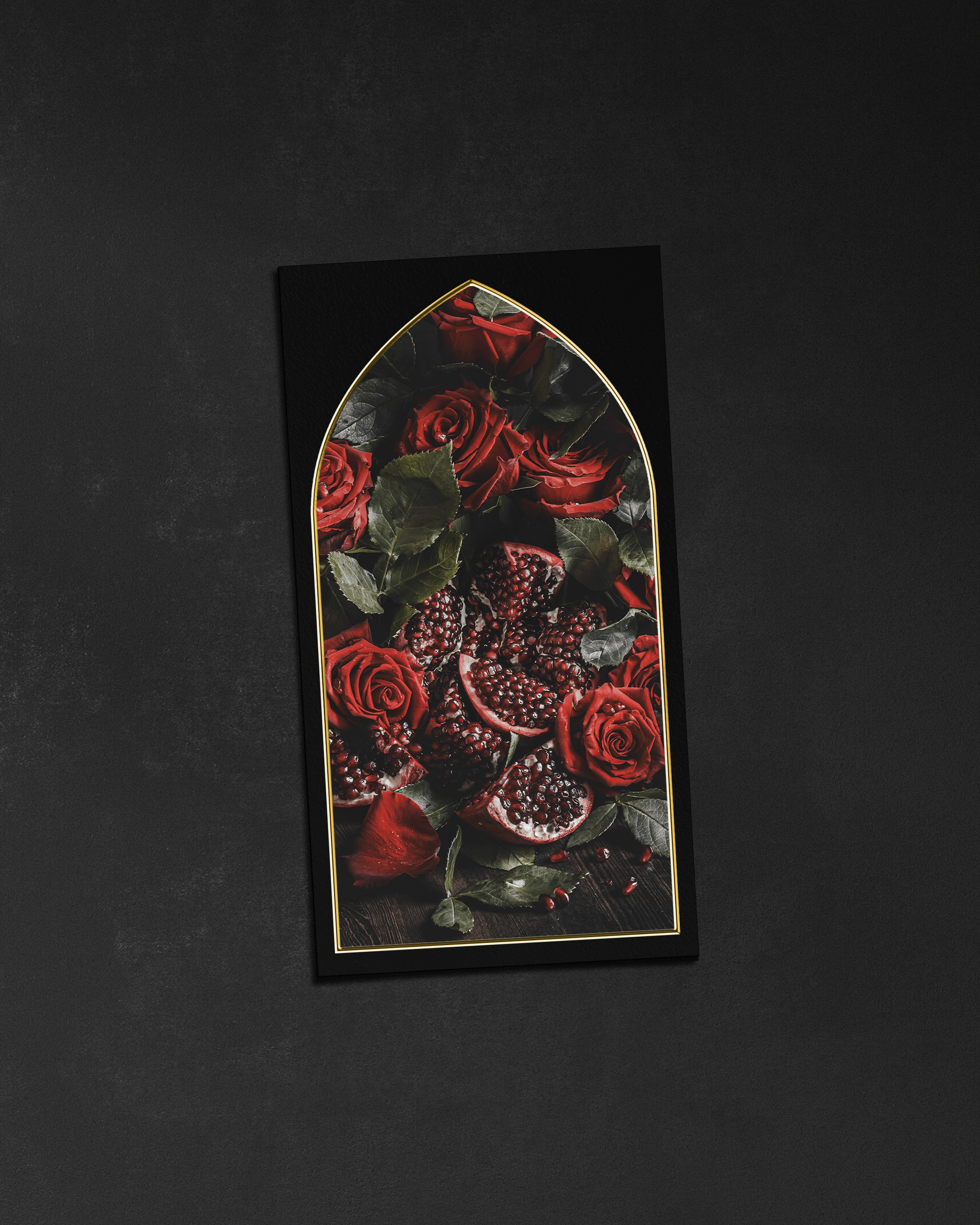 FLOWERS FROM THE UNDERWORLD – FOIL ARCH BOOKMARK