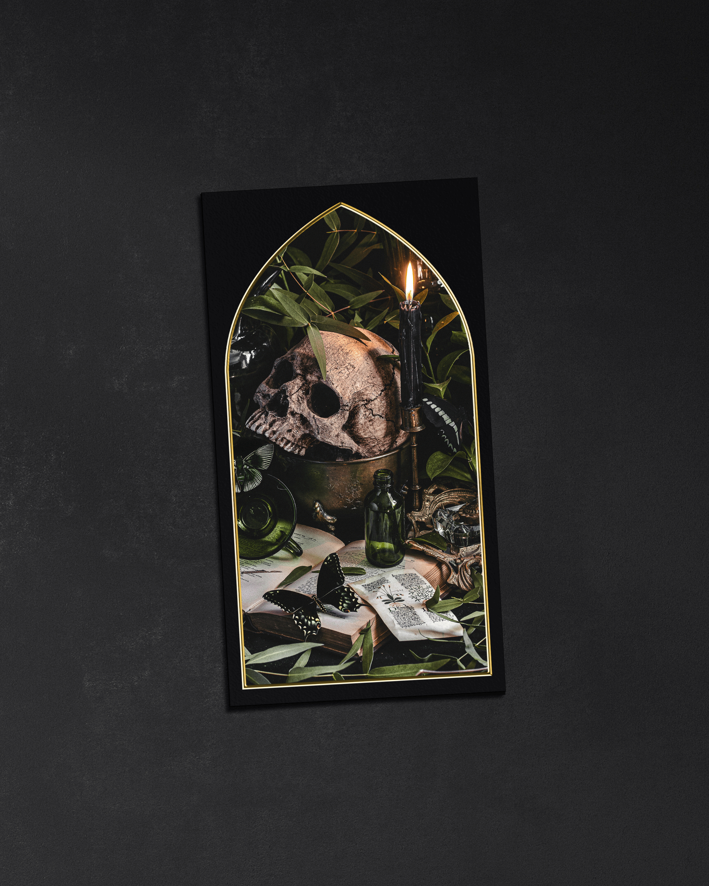 POISON STUDY – FOIL ARCH BOOKMARK