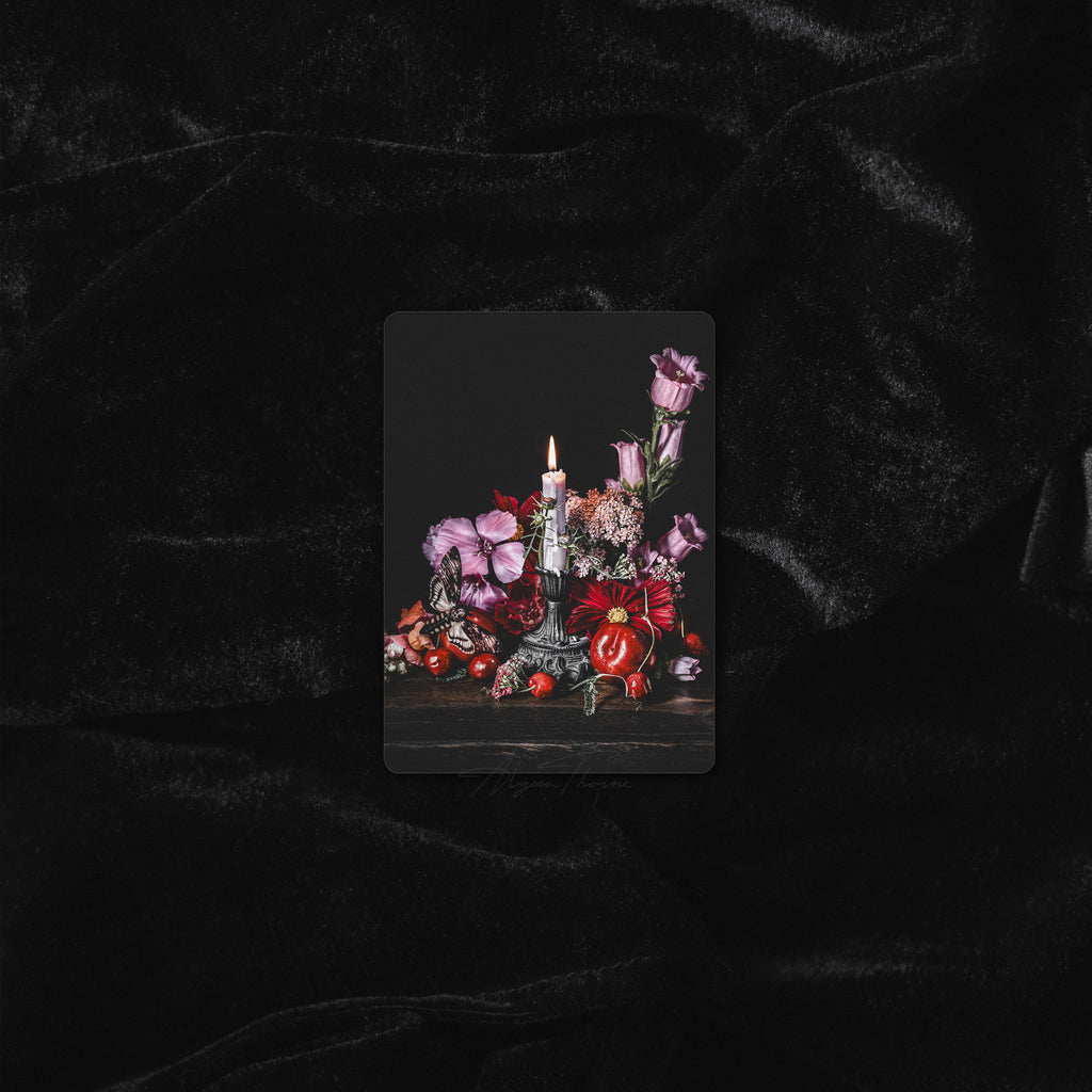 LIKE A MOTH TO A FLAME | TRADING CARD PRINT
