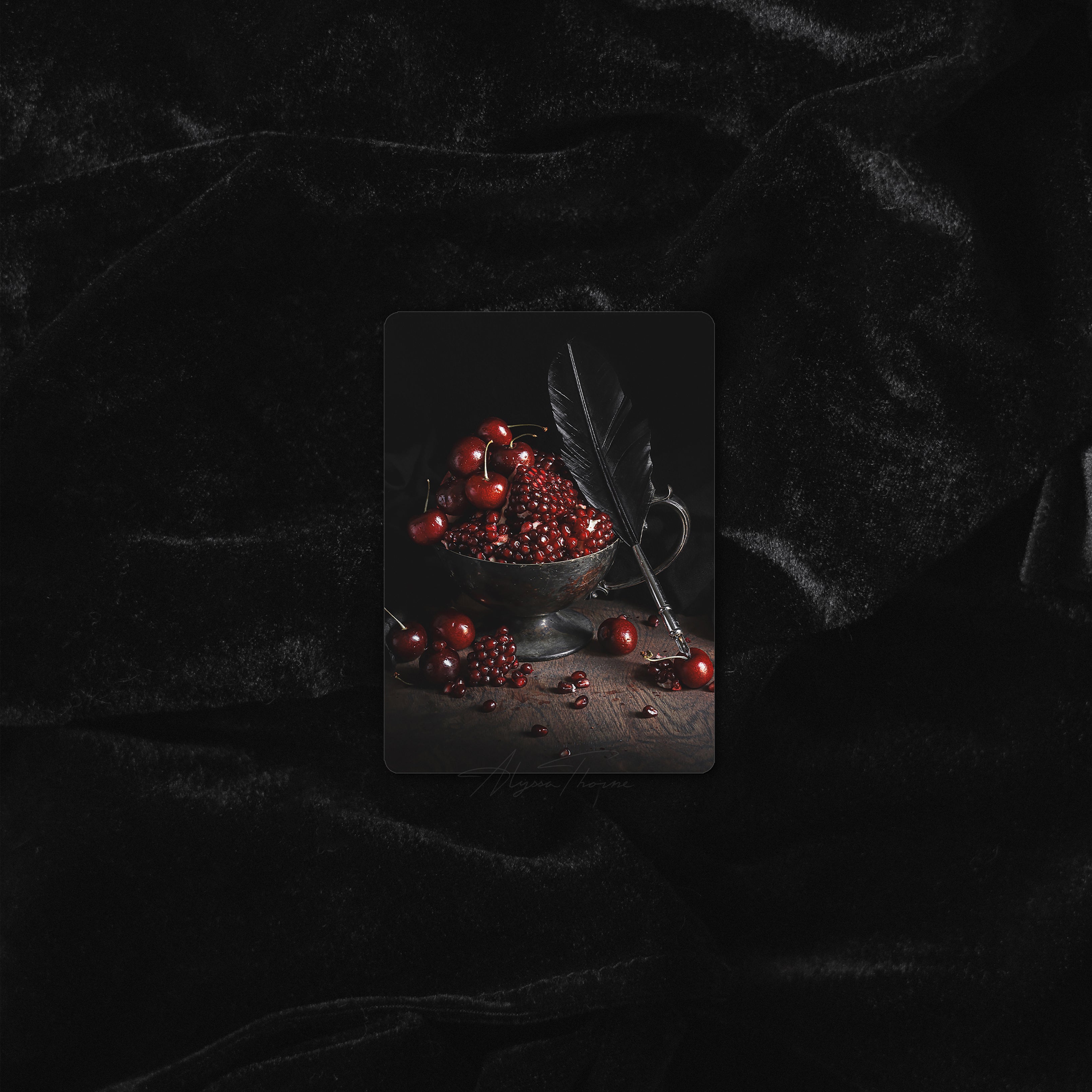 BLOOD & INK | TRADING CARD PRINT