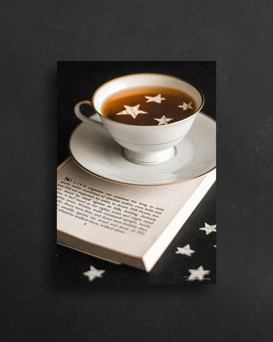 Cup Of Stars - 5 X 7 Postcard