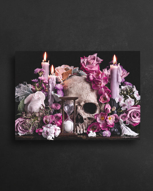 LIFE, DEATH AND TIME - POSTCARD
