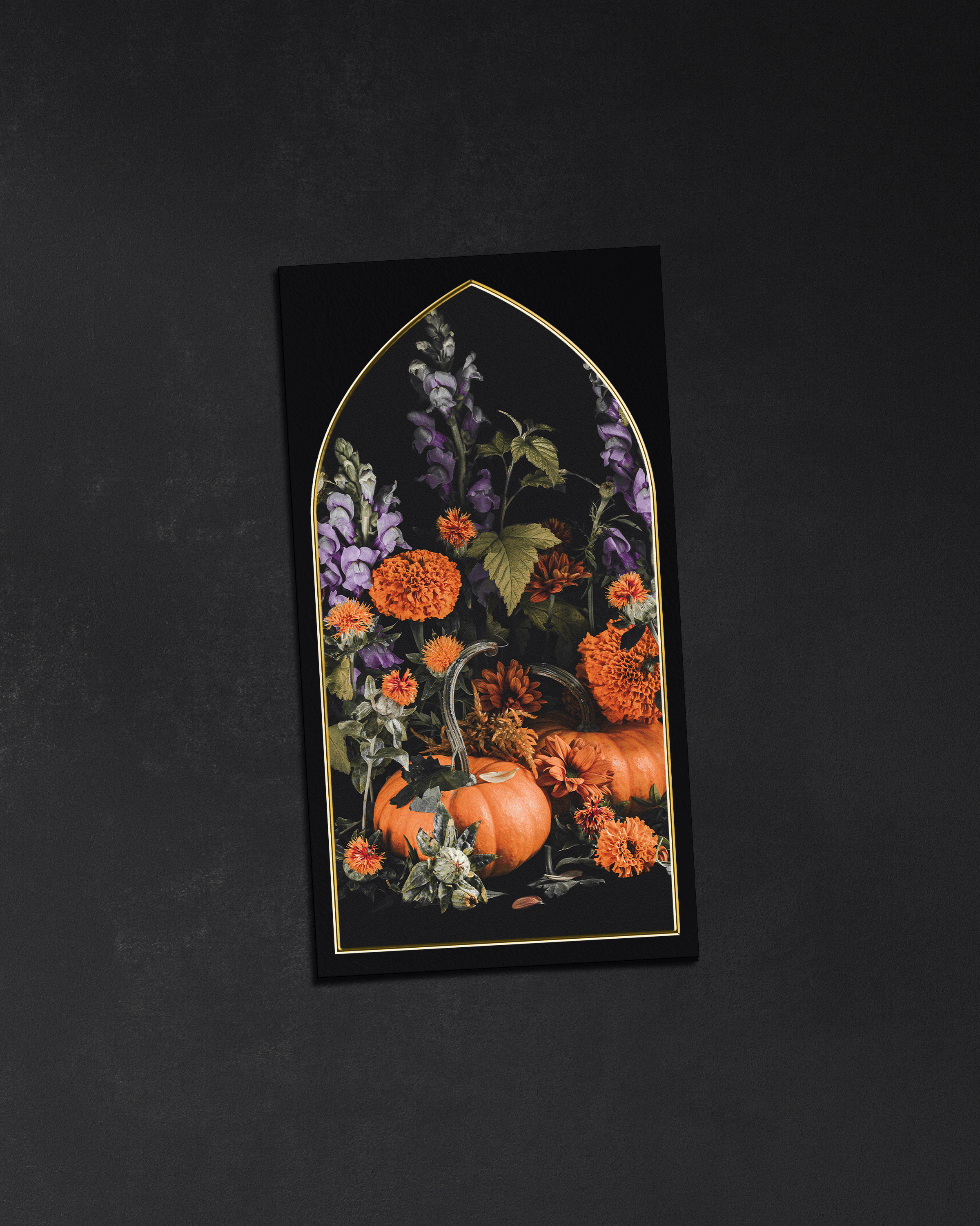 AT SEPTEMBER'S END – FOIL ARCH BOOKMARK
